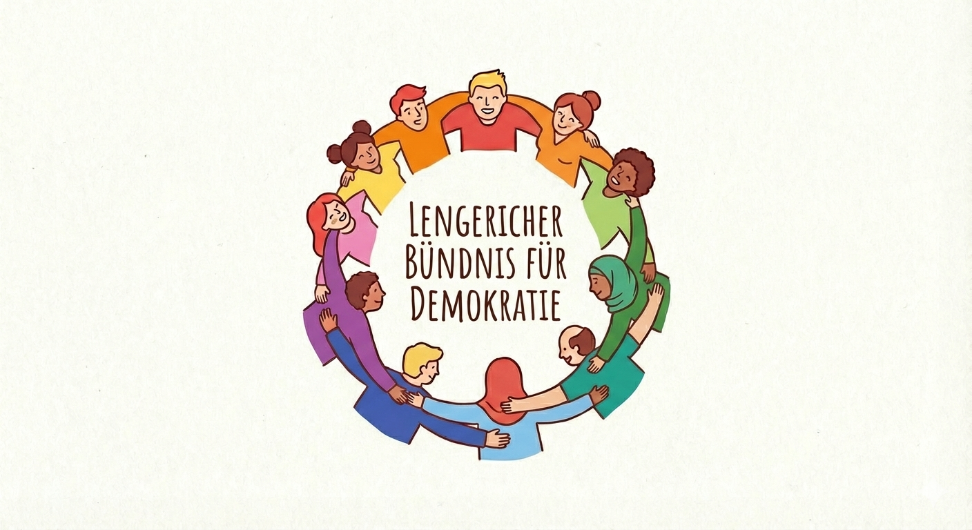 logo mit Menschen die sich im Kreis umarmen